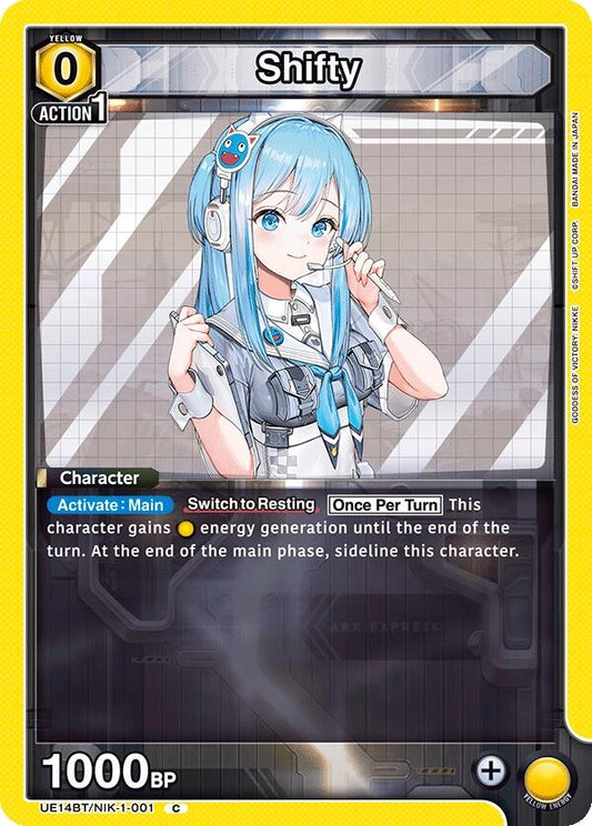 Image for Shifty (UE14BT/NIK-1-001) (UE14BT: GODDESS OF VICTORY: NIKKE) - Union Arena
