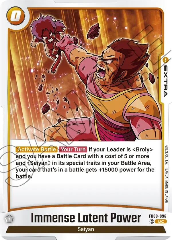 Image for Immense Latent Power (FB08-096) (Saiyan's Pride) - Dragon Ball Super: Fusion World