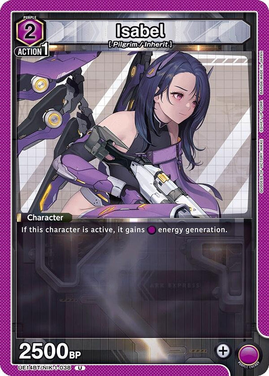 Image for Isabel (038) (UE14BT/NIK-1-038) (UE14BT: GODDESS OF VICTORY: NIKKE) - Union Arena