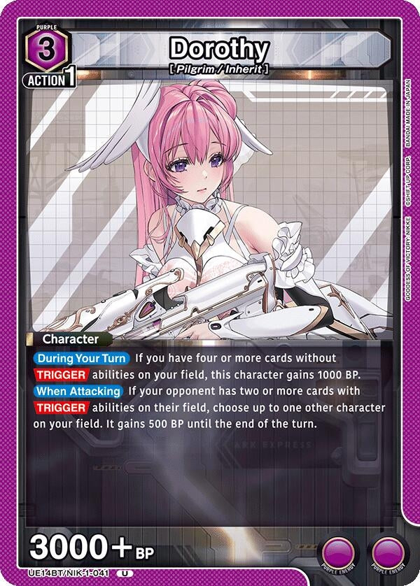 Image for Dorothy (041) (UE14BT/NIK-1-041) (UE14BT: GODDESS OF VICTORY: NIKKE) - Union Arena