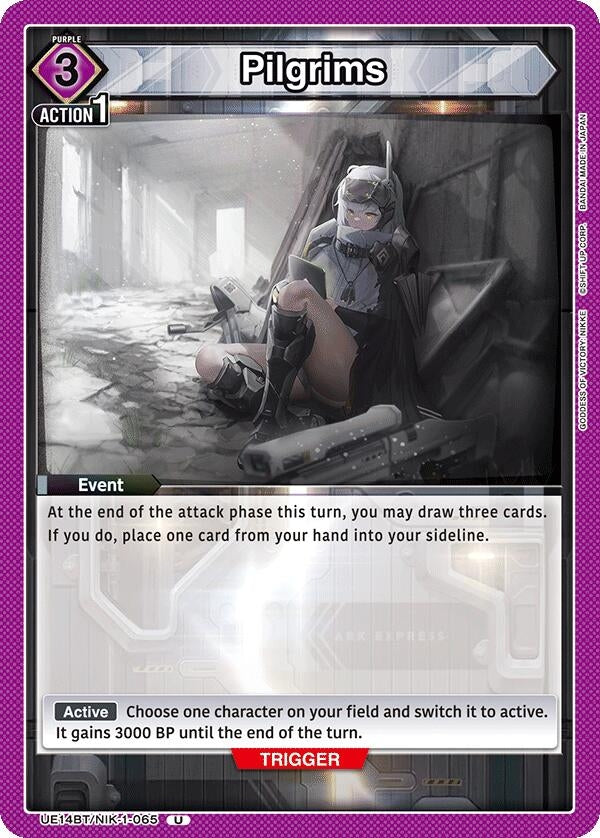 Image for Pilgrims (UE14BT/NIK-1-065) (UE14BT: GODDESS OF VICTORY: NIKKE) - Union Arena