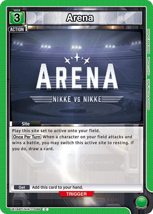 Image for Arena (UE14BT/NIK-1-096) (UE14BT: GODDESS OF VICTORY: NIKKE) - Union Arena