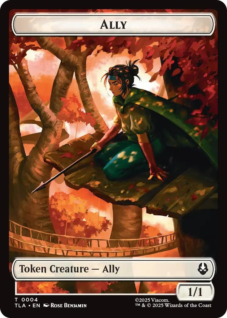 Image for Ally (0004) // Clue (0015) Double-Sided Token (4 // 15) (Avatar: The Last Airbender) - Magic: The Gathering