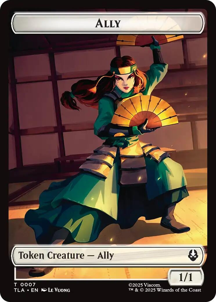 Image for Ally (0007) // Clue (0018) Double-Sided Token (7 // 18) (Avatar: The Last Airbender) - Magic: The Gathering