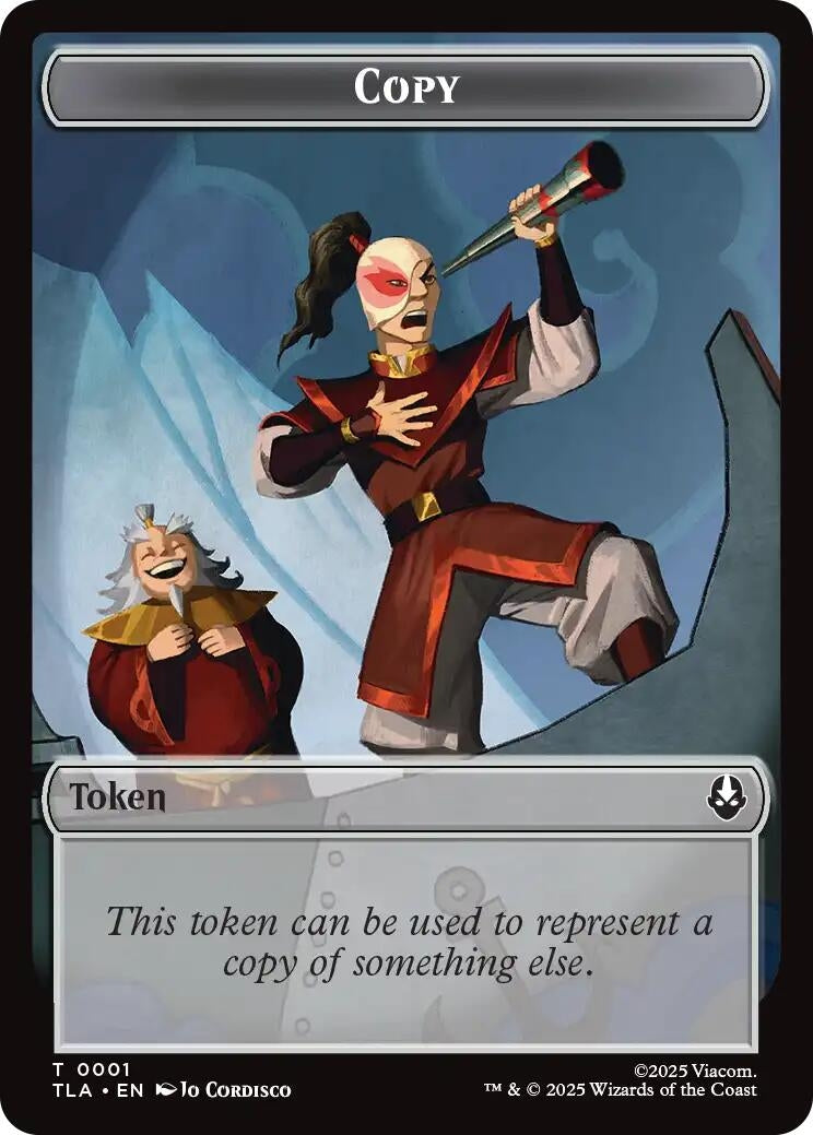 Image for Copy (0001) // Spirit Double-Sided Token (1 // 3) (Avatar: The Last Airbender) - Magic: The Gathering
