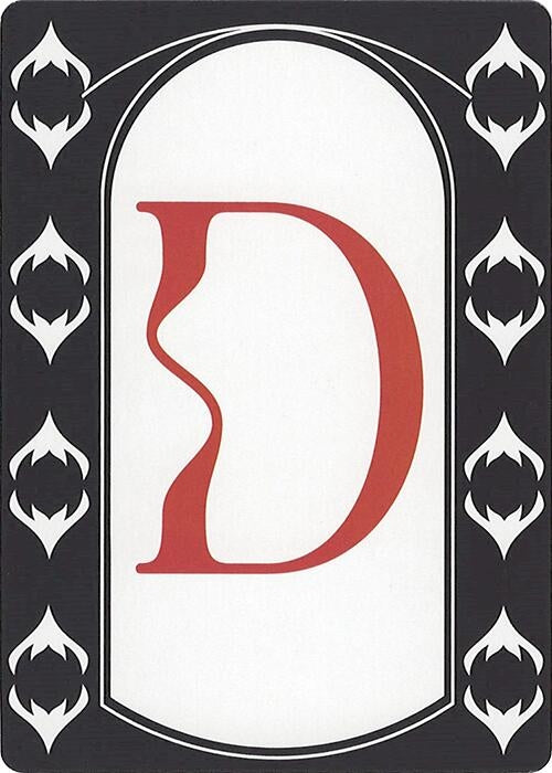 Image for Letter Card - D - Magic: The Gathering