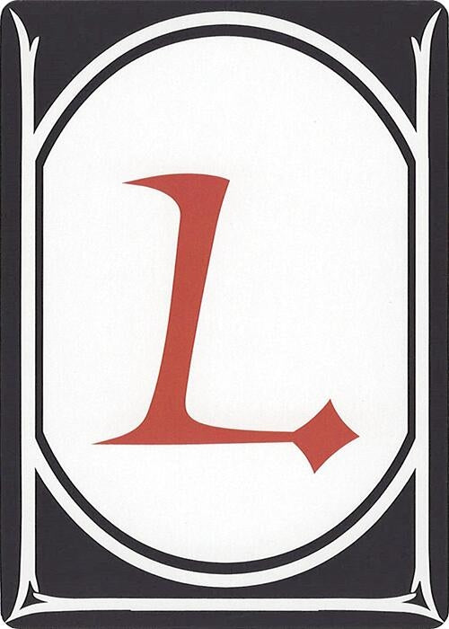 Image for Letter Card - L - Magic: The Gathering