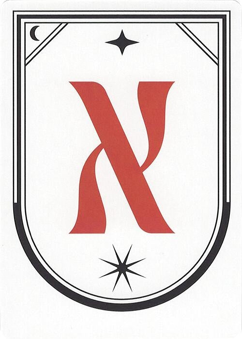 Image for Letter Card - X - Magic: The Gathering