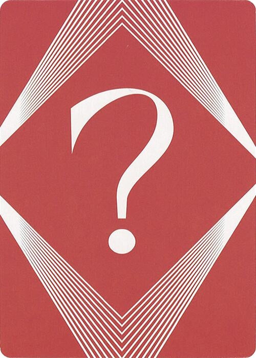 Image for Question Mark Insert Card - Magic: The Gathering