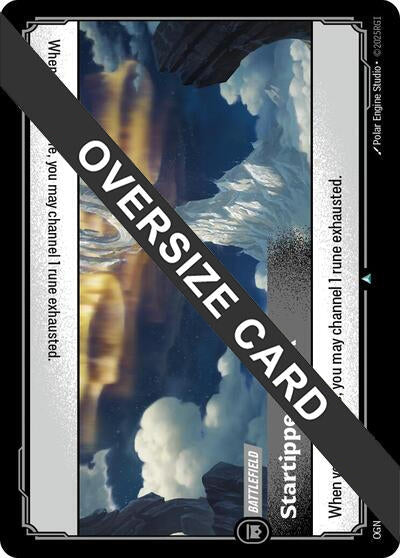 Image for Startipped Peak (Oversized) (288/298) - Riftbound: League of Legends Trading Card Game