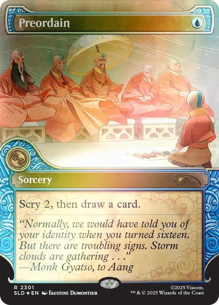 Image for Preordain (2301) (Rainbow Foil) (2301) - Magic: The Gathering