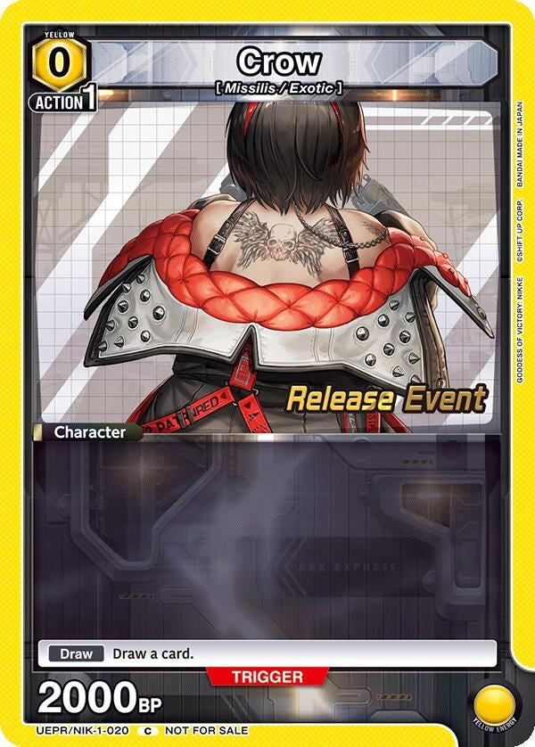 Image for Crow (020) (UEPR/NIK-1-020) - Union Arena