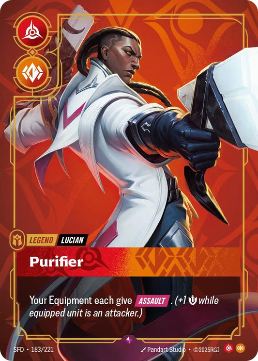 Image for Lucian - Purifier (183/221) - Riftbound: League of Legends Trading Card Game