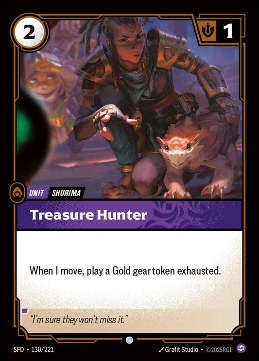 Image for Treasure Hunter (130/221) - Riftbound: League of Legends Trading Card Game