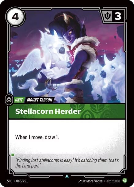 Image for Stellacorn Herder (048/221) - Riftbound: League of Legends Trading Card Game