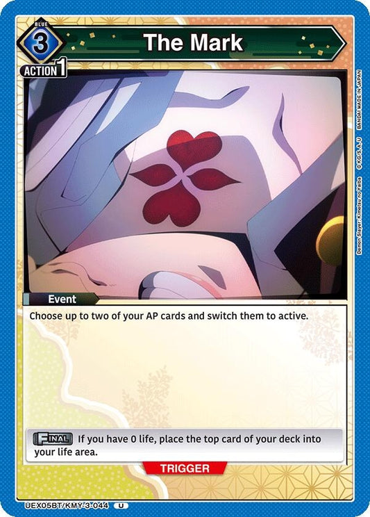 Image for The Mark (UEX05BT/KMY-3-044) (UEX05BT: Demon Slayer: Kimetsu no Yaiba Vol.2) - Union Arena