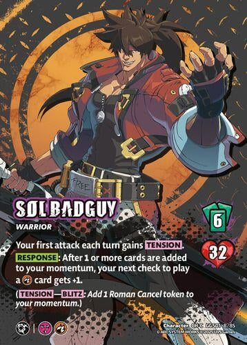 Image for SOL BADGUY (GGS01 8/85) - UniVersus