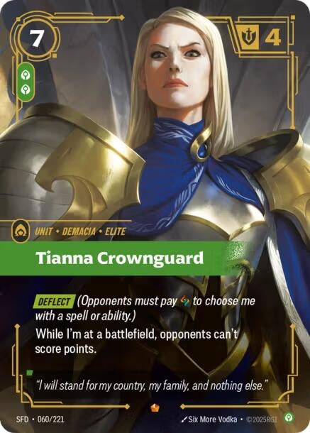 Image for Tianna Crownguard (060/221) - Riftbound: League of Legends Trading Card Game