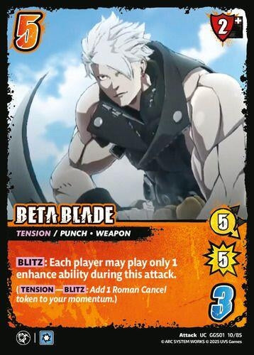 Image for BETA BLADE (GGS01 10/85) - UniVersus