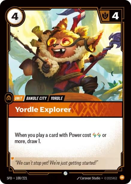 Image for Yordle Explorer (100/221) - Riftbound: League of Legends Trading Card Game