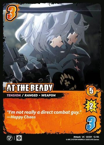 Image for AT THE READY (GGS01 12/85) - UniVersus