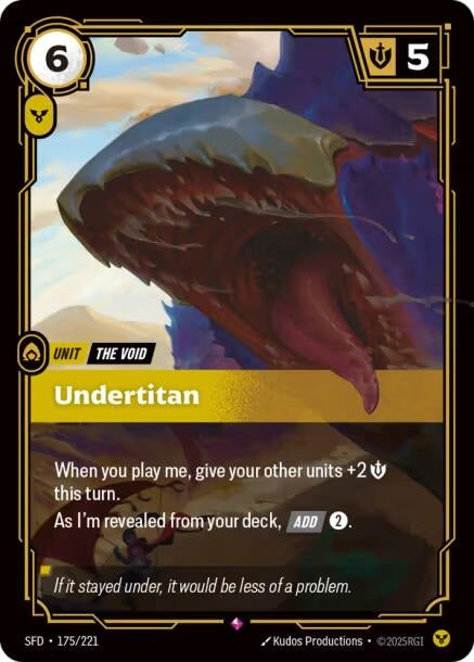 Image for Undertitan (175/221) - Riftbound: League of Legends Trading Card Game