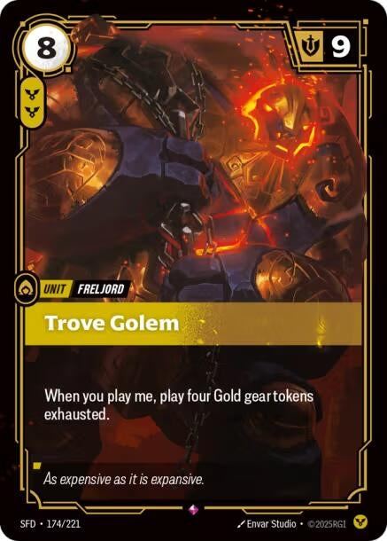 Image for Trove Golem (174/221) - Riftbound: League of Legends Trading Card Game