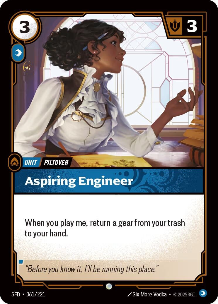Image for Aspiring Engineer (061/221) - Riftbound: League of Legends Trading Card Game