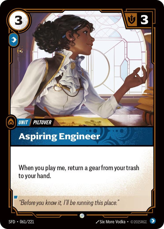Image for Aspiring Engineer (061/221) - Riftbound: League of Legends Trading Card Game