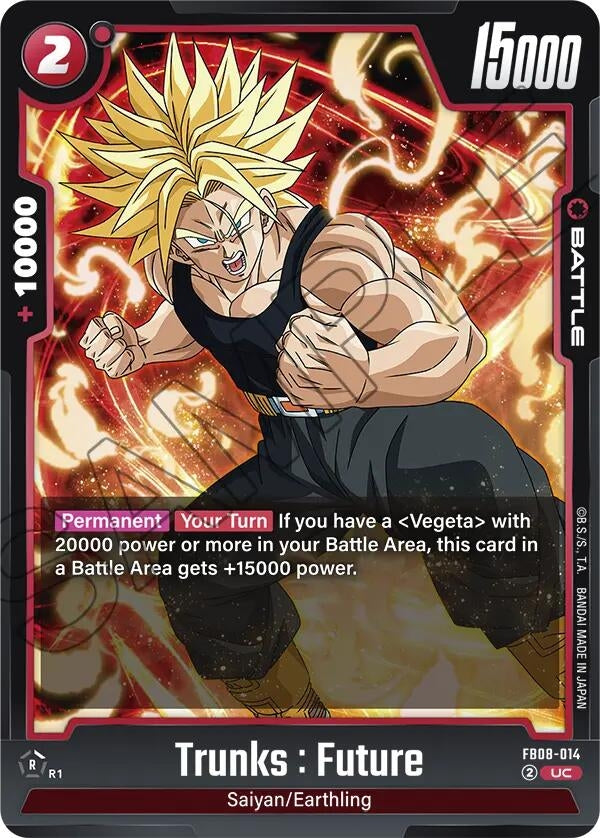 Image for Trunks : Future (FB08-014) (Saiyan's Pride) - Dragon Ball Super: Fusion World