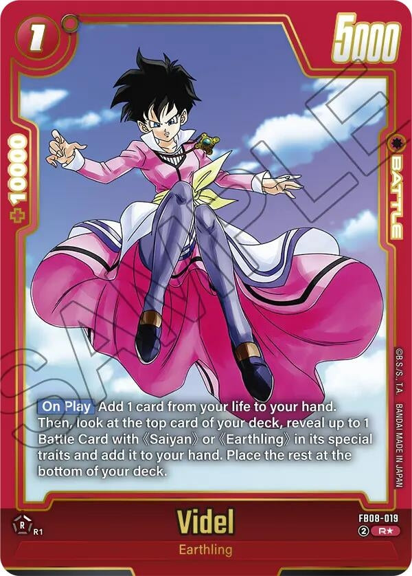 Image for Videl - FB08-019 (Alternate Art) (FB08-019) (Saiyan's Pride) - Dragon Ball Super: Fusion World