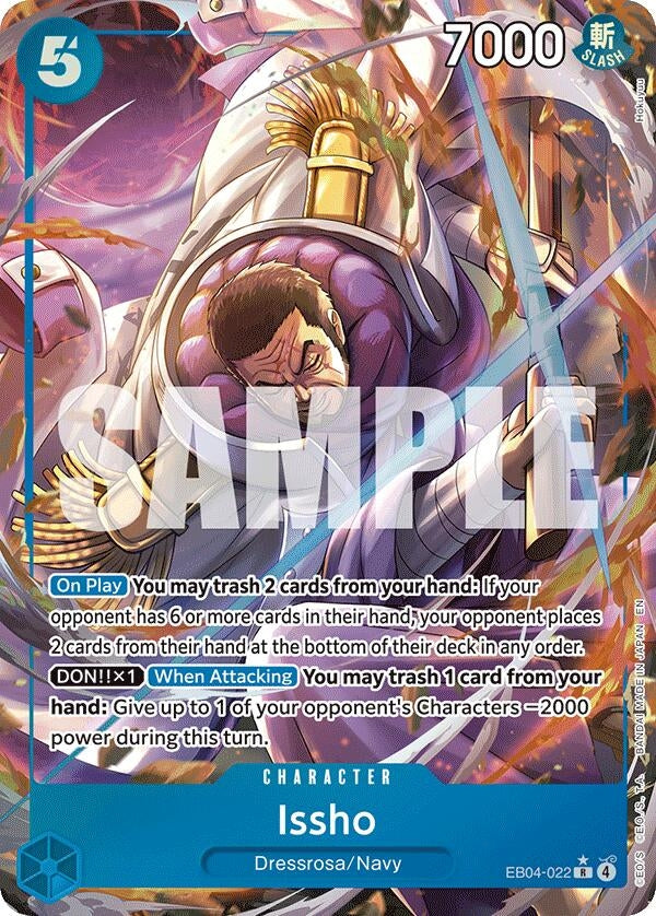 Image for Issho - EB04-022 (Alternate Art) (EB04-022) - One Piece Card Game