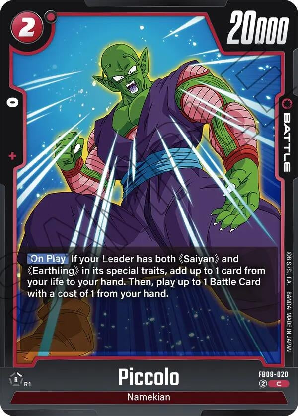 Image for Piccolo - FB08-020 (FB08-020) (Saiyan's Pride) - Dragon Ball Super: Fusion World