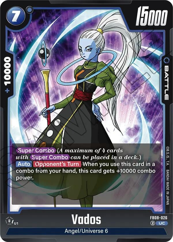 Image for Vados (FB08-026) (Saiyan's Pride) - Dragon Ball Super: Fusion World