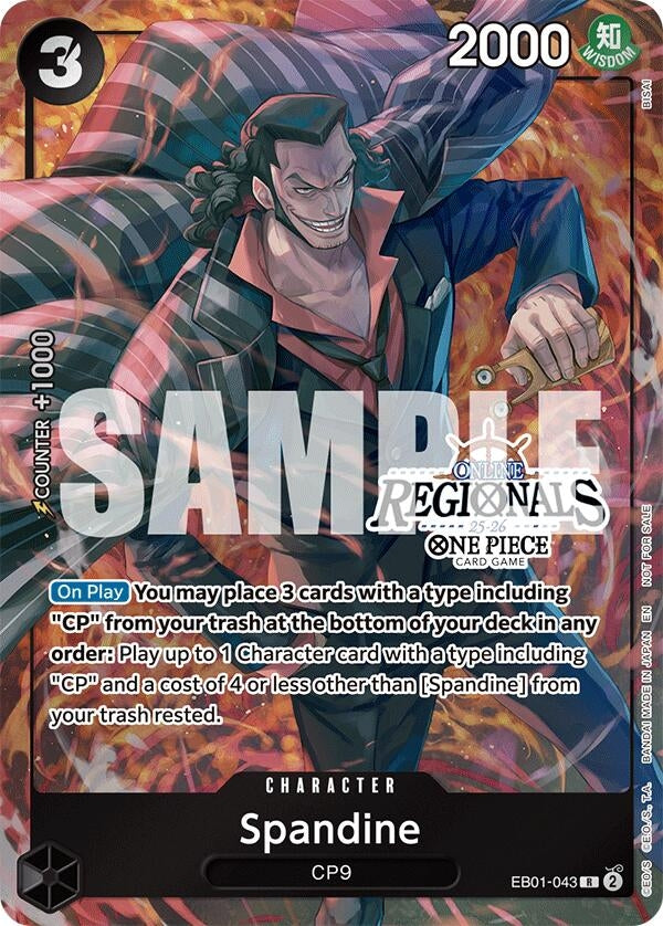 Image for Spandine (Online Regional Participation Pack 2025 Vol.1) (EB01-043) - One Piece Card Game