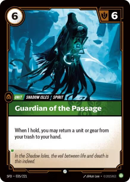 Image for Guardian of the Passage (035/221) - Riftbound: League of Legends Trading Card Game