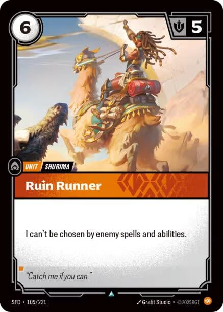 Image for Ruin Runner (105/221) - Riftbound: League of Legends Trading Card Game