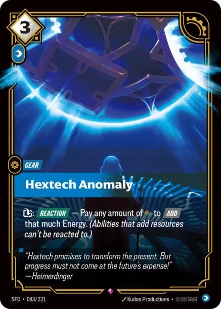 Image for Hextech Anomaly (083/221) - Riftbound: League of Legends Trading Card Game