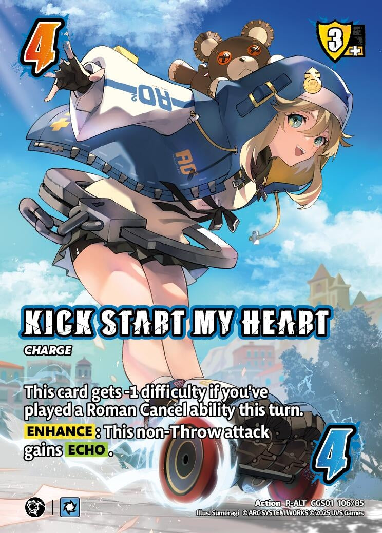 Image for KICK START MY HEART (Alternate Art) (GGS01 106/85) - UniVersus