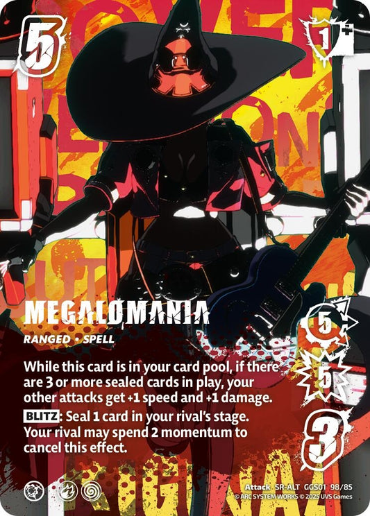 Image for MEGALOMANIA (Alternate Art) (GGS01 98/85) - UniVersus
