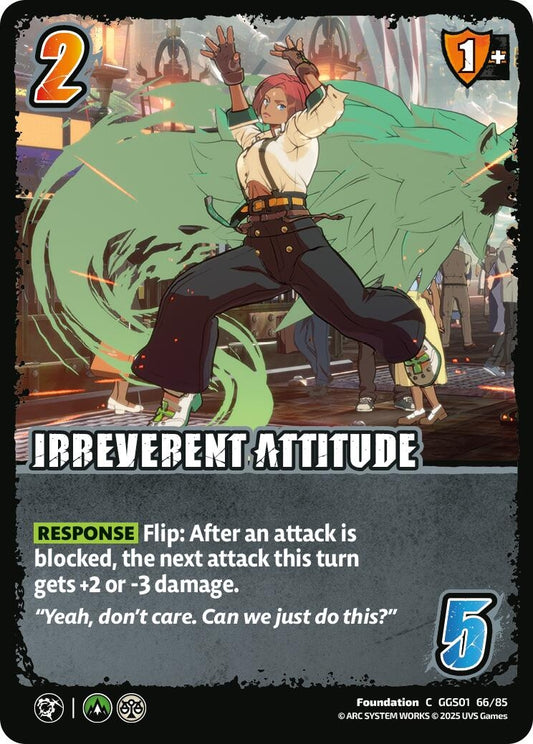 Image for IRREVERENT ATTITUDE (GGS01 66/85) - UniVersus