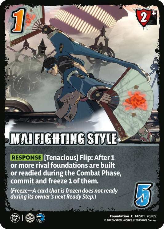 Image for MAI FIGHTING STYLE (GGS01 70/85) - UniVersus