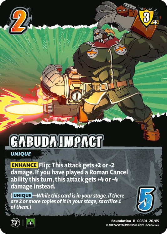 Image for GARUDA IMPACT (GGS01 20/85) - UniVersus
