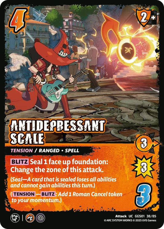 Image for ANTIDEPRESSANT SCALE (GGS01 38/85) - UniVersus