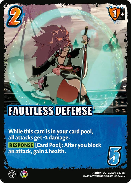 Image for FAULTLESS DEFENSE (GGS01 33/85) - UniVersus