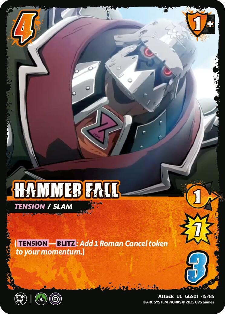 Image for HAMMER FALL (GGS01 45/85) - UniVersus