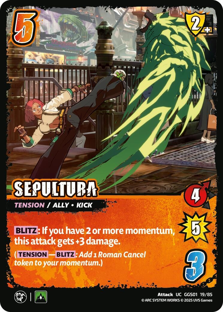 Image for SEPULTURA (GGS01 19/85) - UniVersus