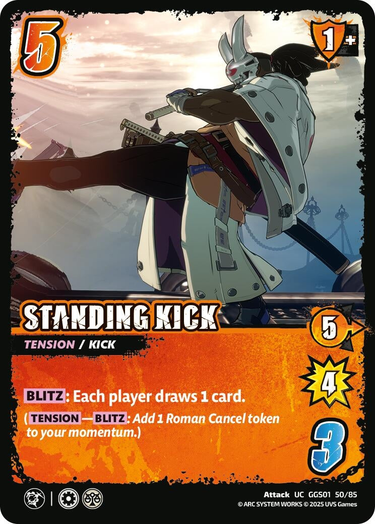 Image for STANDING KICK (GGS01 50/85) - UniVersus