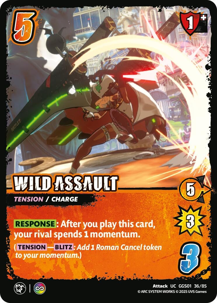 Image for WILD ASSAULT (GGS01 36/85) - UniVersus
