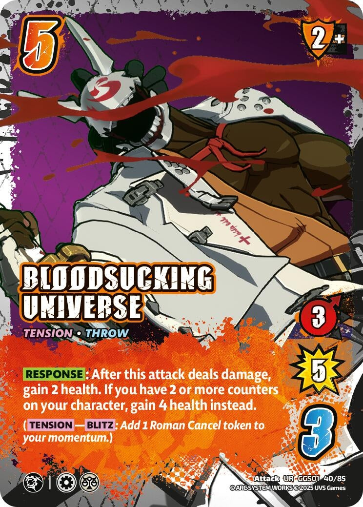 Image for BLOODSUCKING UNIVERSE (GGS01 40/85) - UniVersus